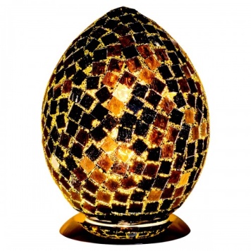 Black-tile-medium-mosaic-glass-egg-lamp