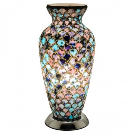 Blue-pink-tile-mosaic-glass-vase-lamp