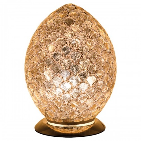 Distressed-gold-medium-mosaic-glass-egg-lamp