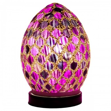 Purple-Tile-Small-Mosaic-Glass-Egg-Lamp