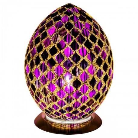 Purple-tile-medium-mosaic-glass-egg-lamp